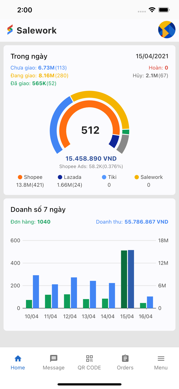 Salework Mobile App